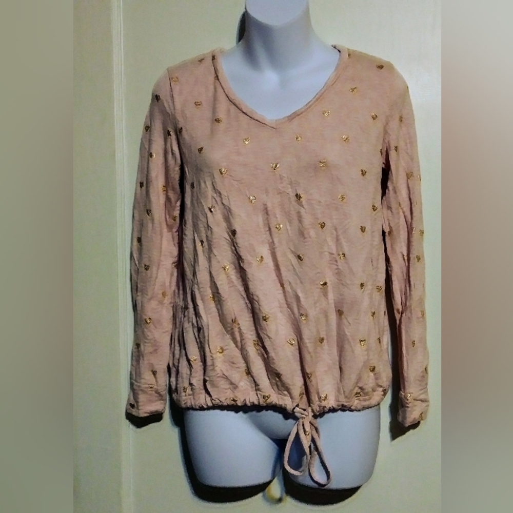 🌺BUNDLE ONLY🌺 PEYTON PRIMROSE LADIES BABY PINK LONG SLEEVE TOP